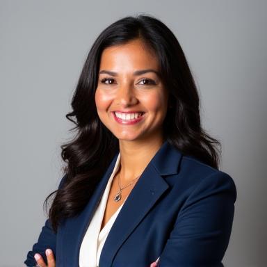 Professional headshot of Maria Rodriguez.